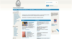 Desktop Screenshot of hudlegekontoret.no